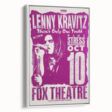Lenny Kravitz 1990s Concert Poster – Retro Rock Wall Art Print