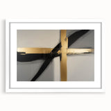 Bold Minimalist Abstract Wall Art – Modern Canvas & Framed Print