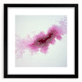 Contemporary Abstract Canvas – Fuchsia and Plum Bubble Art