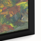 Expressionist Art - Resting Hunter with Two Reclining Men