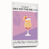 Large abstract wall art on acrylic glass depicting vibrant, colorful swirls, ideal for dining room decor.