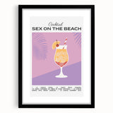 Extra large abstract art print featuring a textured mix of vibrant colors, displayed in a black frame.