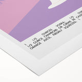 Art deco poster featuring stylized food and drink motifs in bold black and gold tones, ideal for dining room wall art.