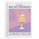 Large black and white stretched canvas featuring assorted kitchen utensils, ideal for kitchen wall art.