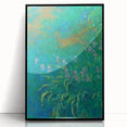 Impressionist Garden Wall Art - Monet’s Vibrant Irises Floral Print
