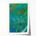 Impressionist Garden Wall Art - Monet’s Vibrant Irises Floral Print
