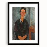 Expressive Portrait Wall Art - Modigliani’s Modern Figurative Decor