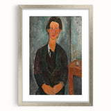 Expressive Portrait Wall Art - Modigliani’s Modern Figurative Decor
