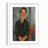 Expressive Portrait Wall Art - Modigliani’s Modern Figurative Decor