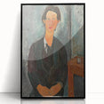 Expressive Portrait Wall Art - Modigliani’s Modern Figurative Decor