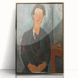 Expressive Portrait Wall Art - Modigliani’s Modern Figurative Decor