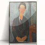 Expressive Portrait Wall Art - Modigliani’s Modern Figurative Decor