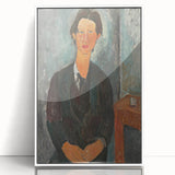 Expressive Portrait Wall Art - Modigliani’s Modern Figurative Decor