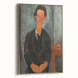 Expressive Portrait Wall Art - Modigliani’s Modern Figurative Decor