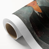 Expressive Portrait Wall Art - Modigliani’s Modern Figurative Decor