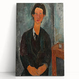 Expressive Portrait Wall Art - Modigliani’s Modern Figurative Decor