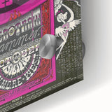 Leon Russell & Miles Davis 1970s Concert Poster – Vintage Rock Art