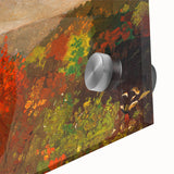 Realism Art Print - Autumn Treetops by Winslow Homer, Fall Landscape