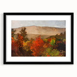 Realism Art Print - Autumn Treetops by Winslow Homer, Fall Landscape