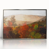 Realism Art Print - Autumn Treetops by Winslow Homer, Fall Landscape