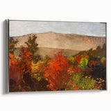 Realism Art Print - Autumn Treetops by Winslow Homer, Fall Landscape