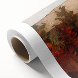 Realism Art Print - Autumn Treetops by Winslow Homer, Fall Landscape