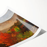 Realism Art Print - Autumn Treetops by Winslow Homer, Fall Landscape