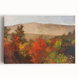 Realism Art Print - Autumn Treetops by Winslow Homer, Fall Landscape