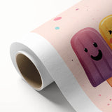 Colorful Ice Cream Girls Room Wall Art – Kids Room Art Print