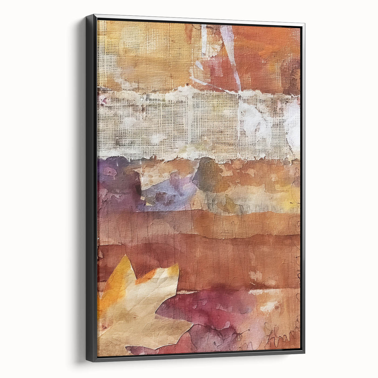 Black and white vintage poster art on framed canvas depicting a serene landscape, suitable for bedroom decor.
