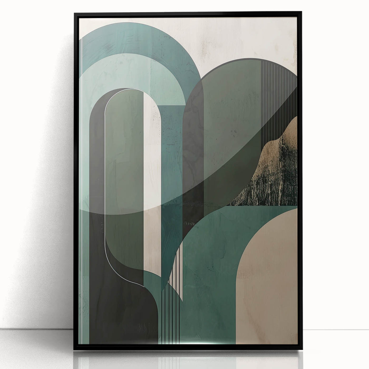 Geometric Flow - Canvas Art for Dining Area