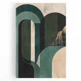 Geometric Flow - Canvas Art for Dining Area