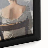 Abstract figurative artwork close-up showcasing vibrant colors and intricate textures, framed elegantly for a contemporary home decor accent. Ideal for modern art enthusiasts.