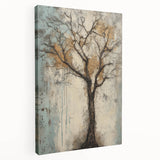Abstract floral stretched canvas artwork showcasing vibrant colors in a side view, highlighting intricate brush strokes and textures, perfect for modern decor.
