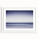 Abstract landscape artwork in a white frame, showcasing a vibrant mix of colors and textures. Ideal for modern decor, it adds a contemporary touch to any space.