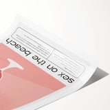 Extra large wall art featuring line art flowers in black on white, rolled print format, ideal for large living room decor.