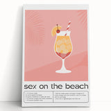 Large black and white stretched canvas of assorted culinary items, ideal for kitchen wall art.