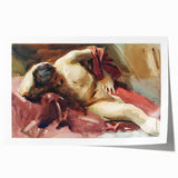 Impressionist Figure Study - Italian Model by John Singer Sargent Print