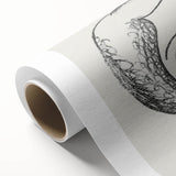 Minimalist Lovers Wall Art - Black and White Romantic Modern Decor