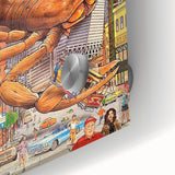 Los Lobos 1998 Concert Poster – Retro Music Wall Art