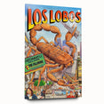Los Lobos 1998 Concert Poster – Retro Music Wall Art