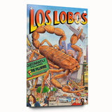 Los Lobos 1998 Concert Poster – Retro Music Wall Art