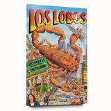 Los Lobos 1998 Concert Poster – Retro Music Wall Art