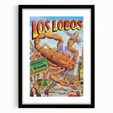 Los Lobos 1998 Concert Poster – Retro Music Wall Art