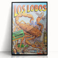 Los Lobos 1998 Concert Poster – Retro Music Wall Art