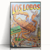 Los Lobos 1998 Concert Poster – Retro Music Wall Art