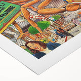 Los Lobos 1998 Concert Poster – Retro Music Wall Art