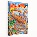 Los Lobos 1998 Concert Poster – Retro Music Wall Art