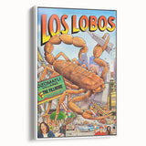 Los Lobos 1998 Concert Poster – Retro Music Wall Art