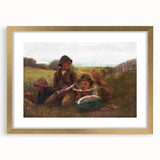 Realism Art Print - The Watermelon Boys by Winslow Homer, Rural Scene